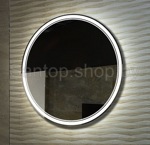 Зеркало ванной Ring2 (800х800) с подсветкой- фото