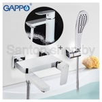 Комплект смеситель для ванны Gappo G3248+смеситель для умывальника Gappo G1048- фото
