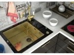Кухонная мойка ZorG INOX GL-6051-WHITE-BRONZE- фото2